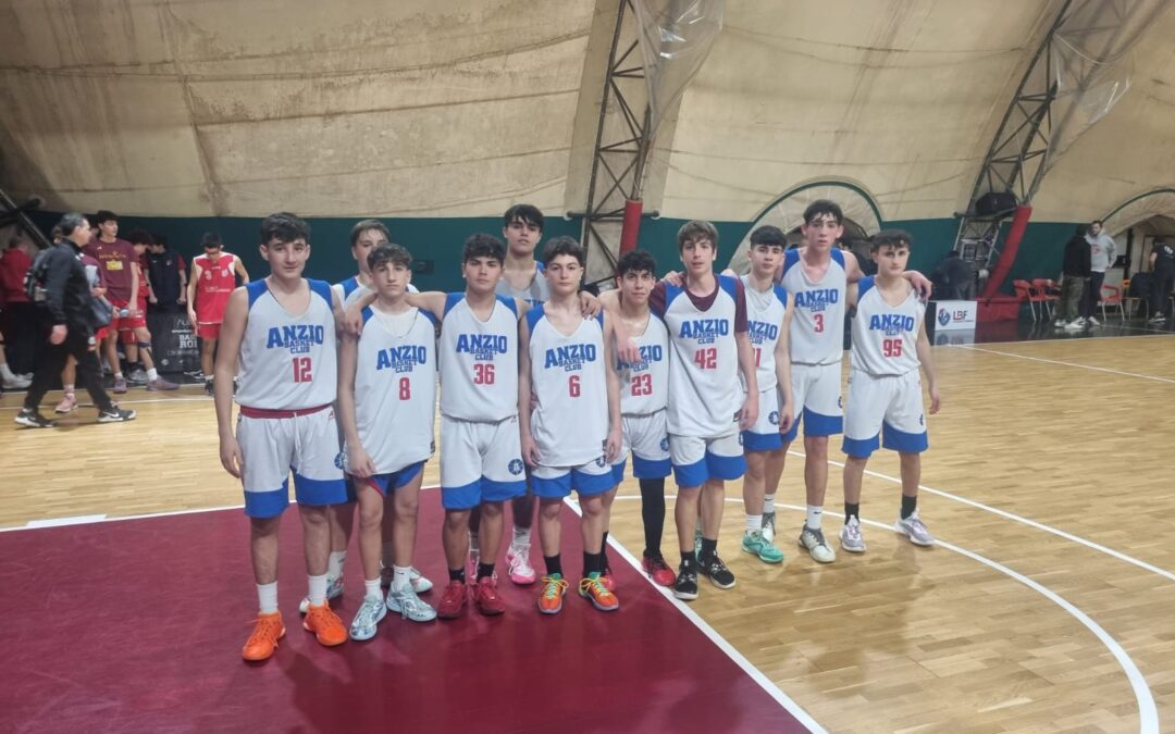 L’Under 15 eccellenza cade in casa del Basket Roma