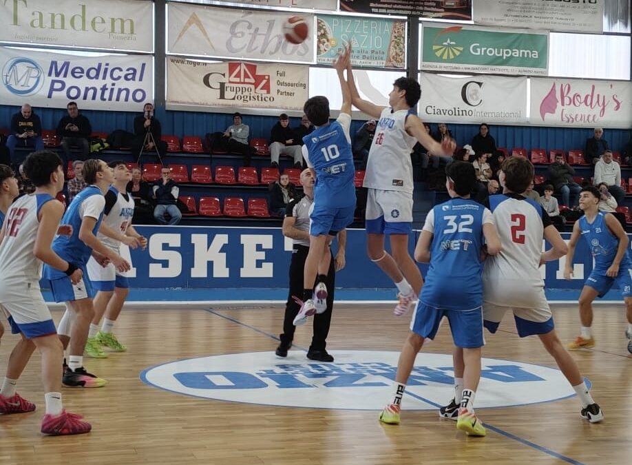 Under 15 eccellenza, Anzio supera Latina Basket