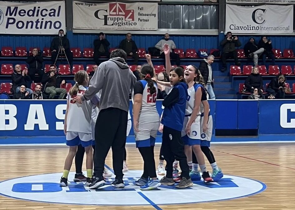 Under 13 Femminile da sogno, vittoria e scontro diretto ribaltato contro Elite Basket