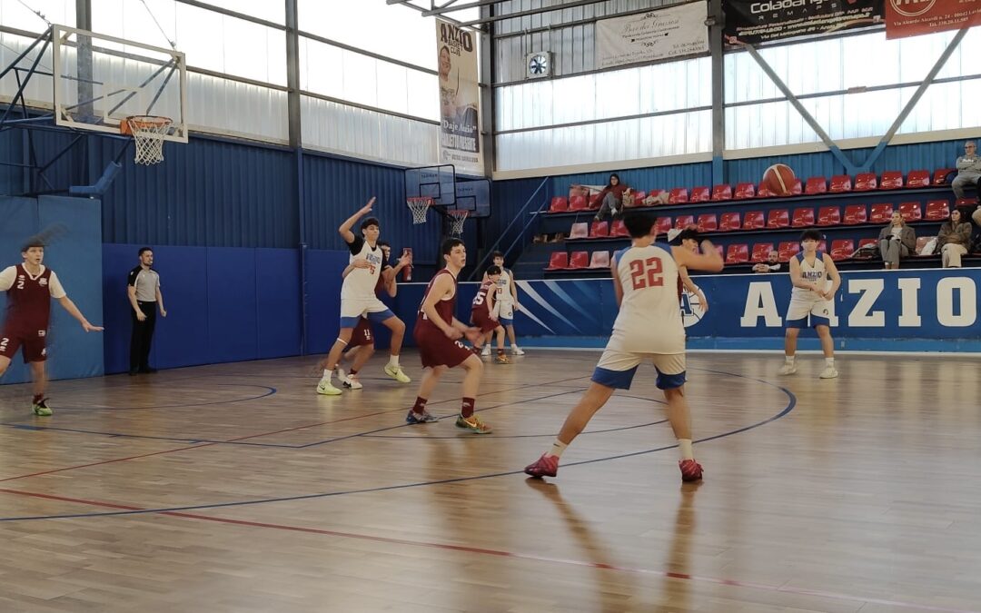 Under 15 eccellenza, buona la prima del week end. Sconfitta Rieti 73-60