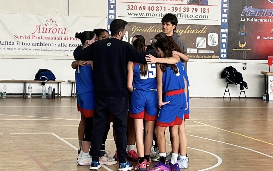Under 15 Femminile sconfitta al fotofinish sul campo della prima in classifica