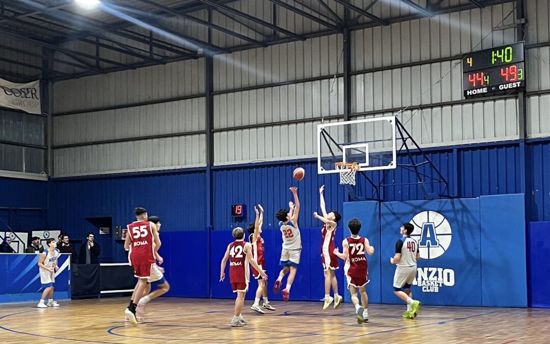 Under 15 eccellenza, Anzio non completa la rimonta e viene battuta da Stella Ebk