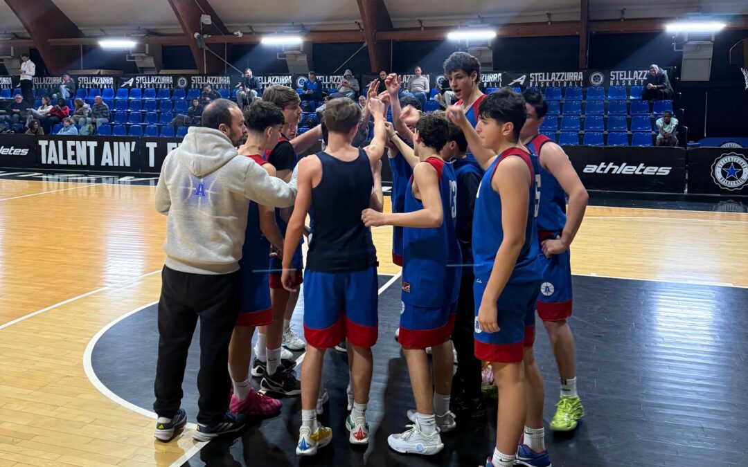 Under 15 eccellenza, Anzio tiene testa alla capolista per 28’, poi la Stella Azzurra scappa via