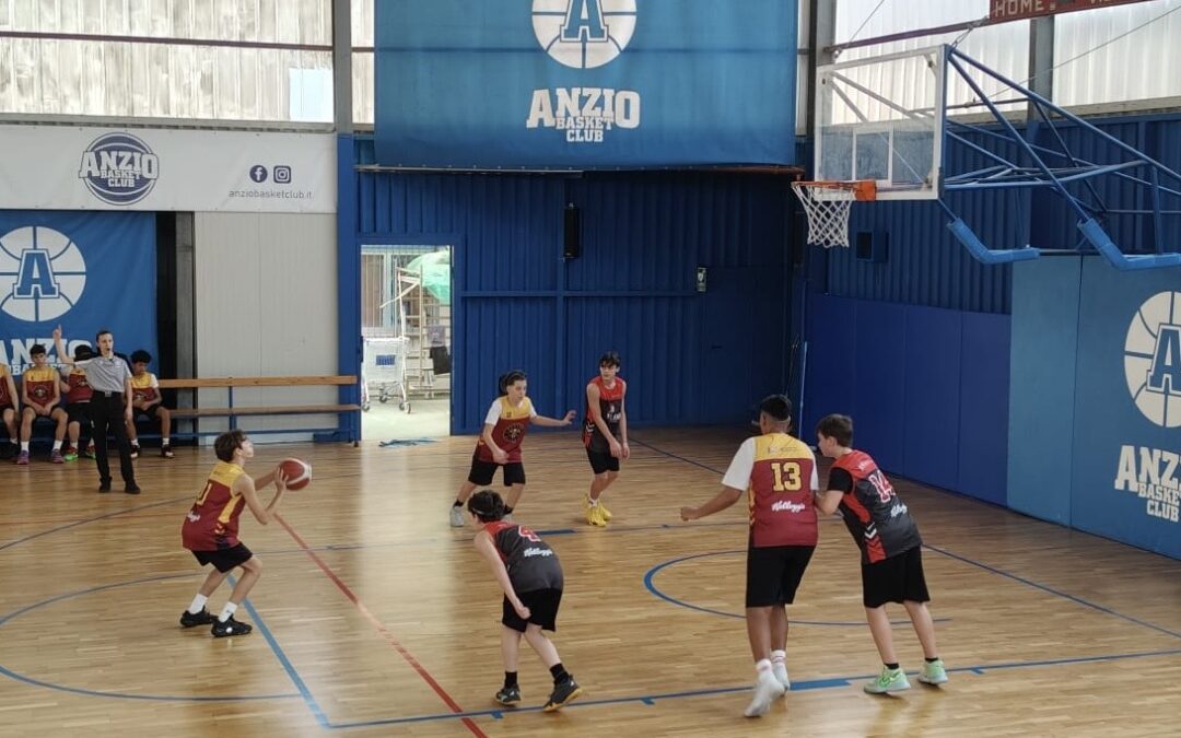 Under 13 Gold da pronostico, vittoria contro Frascati nella prima gara della seconda fase