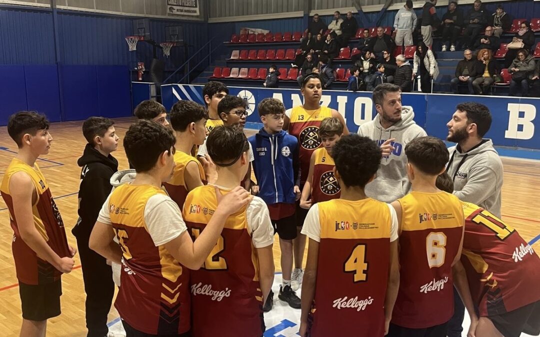 Continua a vincere l’Under 13 Gold, vittoria interna contro Virtus SR Basket